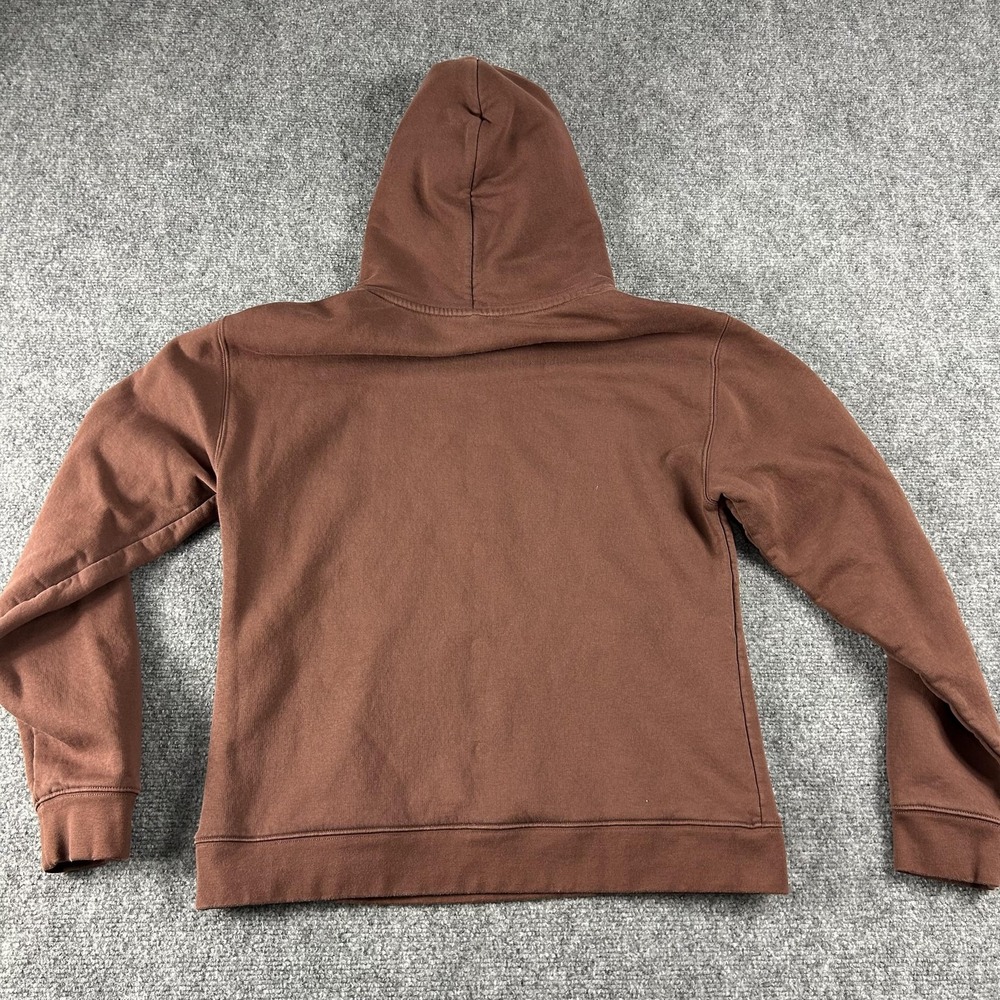 Ghost Hoodie Mens Small Brown Pullover Sweatshirt Logo Graphic Streetwear - Picture 4 of 6